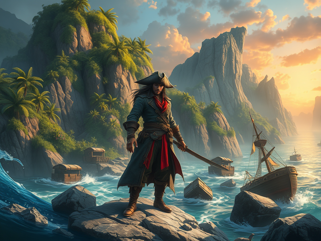 Yeni RPG Demosu: Korsan Adasında Hayatta Kalın!